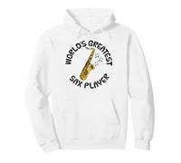World's Greatest Sax Player, Saxophone Teacher Saxophonist Pullover Hoodie