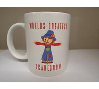 Worlds Greatest Scarecrow 11oz Mug Funny Secret Santa Gift Xmas Birthday