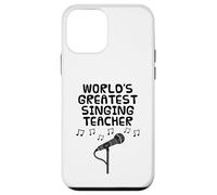 World's Greatest Singing Teacher, Singer Musician Case for iPhone 12 mini