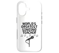 World's Greatest Singing Teacher, Singer Musician Case for iPhone 17