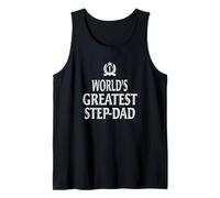 World's Greatest Step Dad Best Stepfather Tank Top