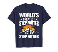 World's Greatest Step Farter I Mean Step Father Stepdad T-Shirt