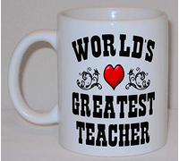 World's Greatest Teacher Ceramic Mug Novelty Gift
