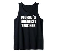 World's Greatest Teacher Cool Teacher Life Tank Top