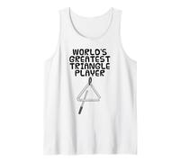 World's Greatest Triangle Player, Percussionist Funny Tank Top