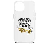 World's Greatest Trumpet Teacher, Trumpeter Brass Musician Case for iPhone 13