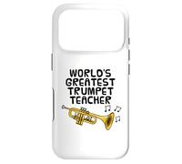 World's Greatest Trumpet Teacher, Trumpeter Brass Musician Case for iPhone 17 Pro