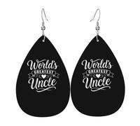 World'S Greatest Uncle Women Hook Earring Novelty Drop Earrings Anti-Oxidation Dangle Earrings For Banquet Ceremonies Party
