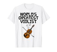 World's Greatest Violist, Viola Player String Teacher T-Shirt