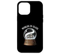 Worlds In Glass Snow Globe Winter Village Scene Case for iPhone 12 Pro Max