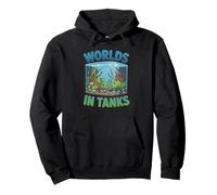Worlds in Tanks Aquarium Scene Pullover Hoodie