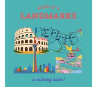 World's Landmarks: A Coloring Book