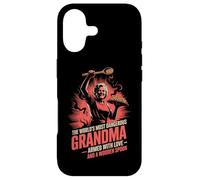 Worlds Most Dangerous Grandma Wooden Spoon Humor Case for iPhone 17