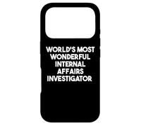 World's Most Wonderful Internal Affairs Investigator Case for iPhone 17 Pro