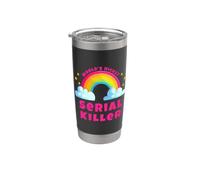 World's Nicest Serial Killer | Sarcastic Retro Serial Killer Stainless Steel Insulated Tumbler
