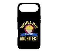 Worlds Okayest Architect Funny Hard Hat Design Case for iPhone Air