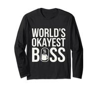 World's Okayest Boss Long Sleeve T-Shirt