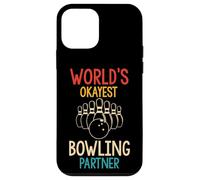 WORLD'S OKAYEST Bowling Partner Funny Case for iPhone 12 mini