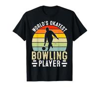 World's Okayest Bowling Player T-Shirt