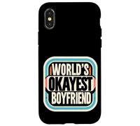 World's Okayest Boyfriend Partner Fun Relationship |- Case for iPhone X/XS