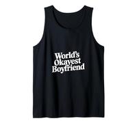World's Okayest Boyfriend Partner Fun Relationship ------ Tank Top
