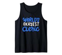 Worlds Okayest Cleric Tank Top