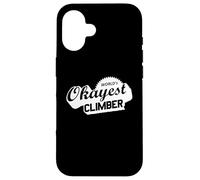 World's Okayest Climber Rock Climbing Case for iPhone 16