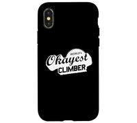 World's Okayest Climber Rock Climbing Case for iPhone X/XS