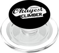 World's Okayest Climber Rock Climbing PopSockets PopGrip for MagSafe