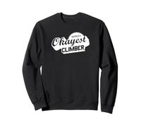 World's Okayest Climber Rock Climbing Sweatshirt