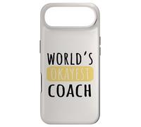 World's Okayest Coach Funny Novelty Coaching Humor Case for iPhone Air