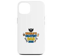 Worlds Okayest Dad 2026 Funny Father Humor Art Case for iPhone 13
