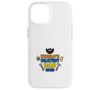 Worlds Okayest Dad 2026 Funny Father Humor Art Case for iPhone 14