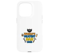 Worlds Okayest Dad 2026 Funny Father Humor Art Case for iPhone 15 Pro