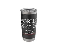 World's Okayest DPS - it Could be Worst Stainless Steel Insulated Tumbler