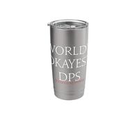 World's Okayest DPS - it Could be Worst Stainless Steel Insulated Tumbler