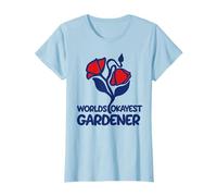 World's okayest gardener funny retro gardening T-Shirt