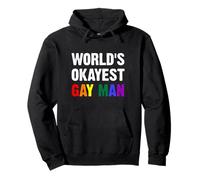 World's Okayest Gay Man Pullover Hoodie