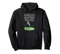 World's Okayest Golfer Funny Golf Player Humor Pullover Hoodie