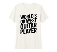 World's Okayest Guitar Player for Musicians Premium T-Shirt