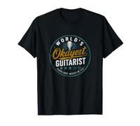 World's Okayest Guitarist Plays Loud Mostly in Tune Garage T-Shirt