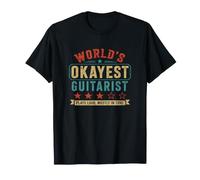 World's Okayest Guitarist Plays Loud Mostly in Tune Musical T-Shirt