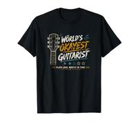 World's Okayest Guitarist Plays Loud Mostly in Tune Rock T-Shirt