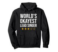 World's Okayest Lead Singer Vocalists Pullover Hoodie