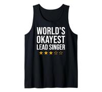 World's Okayest Lead Singer Vocalists Tank Top