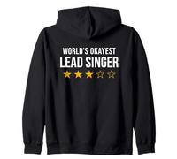 World's Okayest Lead Singer Vocalists Zip Hoodie
