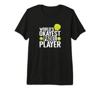 World's Okayest Padel Player Premium T-Shirt