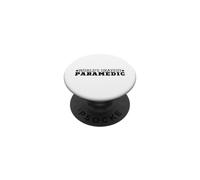 World's Okayest Paramedic Proud Funny EMS EMT Paramedic PopSockets Adhesive PopGrip