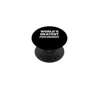 World's Okayest Procurement Funny Procurement PopSockets Adhesive PopGrip
