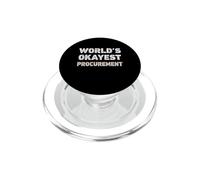 World's Okayest Procurement Funny Procurement PopSockets PopGrip for MagSafe